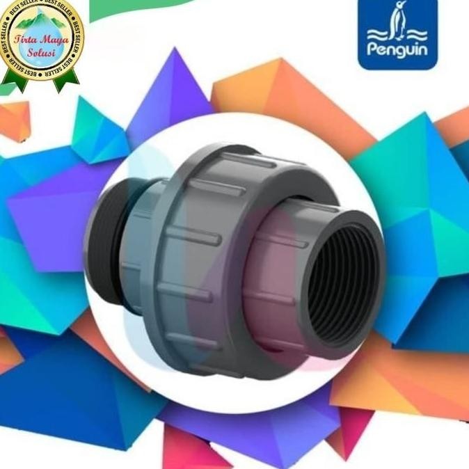 Miliki Water Mur Drat 1 1/2 Inch Luar Dalam Penguin