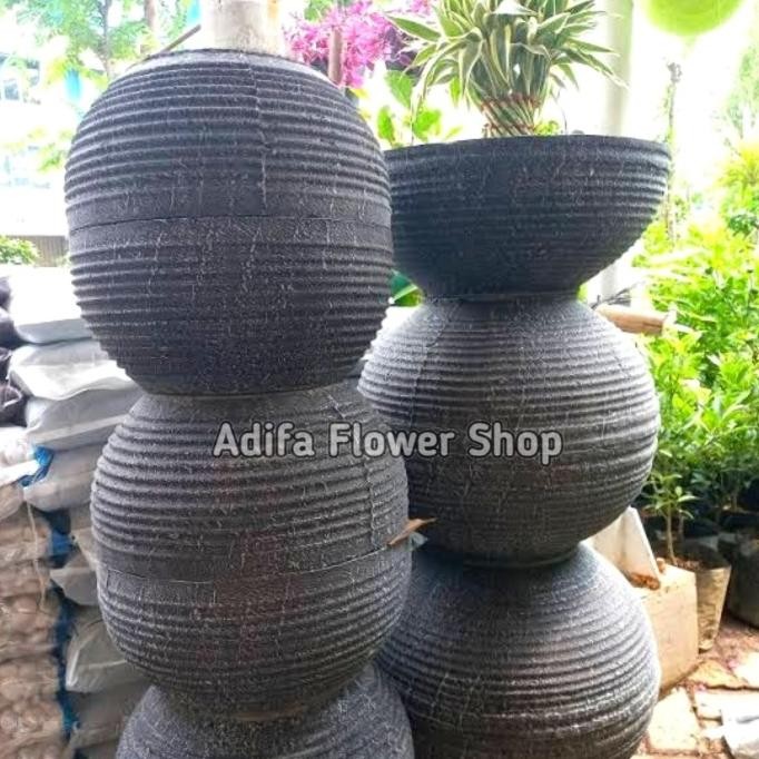 TERBARU - POT MINIMALIS / POT TERATAI / POT BULAT UNTUK TERATAI 50 CM