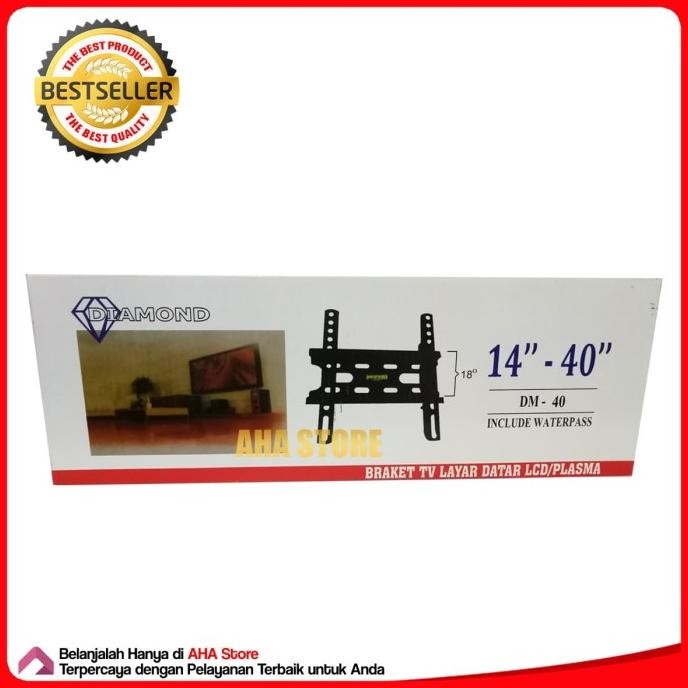 Produk Diamond Bracket TV LED/LCD 14-40 inch - TV / TV Quality