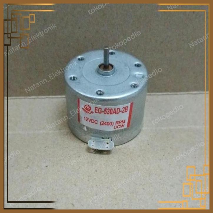[MRD] 6137 motor dinamo dynamo tape compo eg-530ad-2b 12vdc 12v ccw