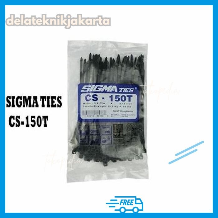 

SIGMA TIES CS 150 T HITAM KUALITAS TERBAIK BY DELA TEKNIKJAKARTA !!
