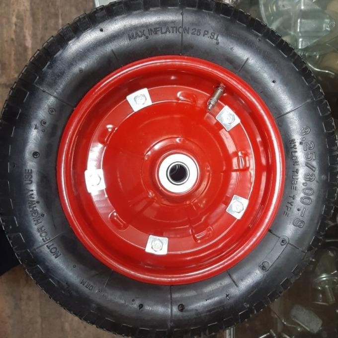 Roda Gerobak Sorong Ban Hidup / Gerobak Pasir Arco / Roda Angkong New Stok