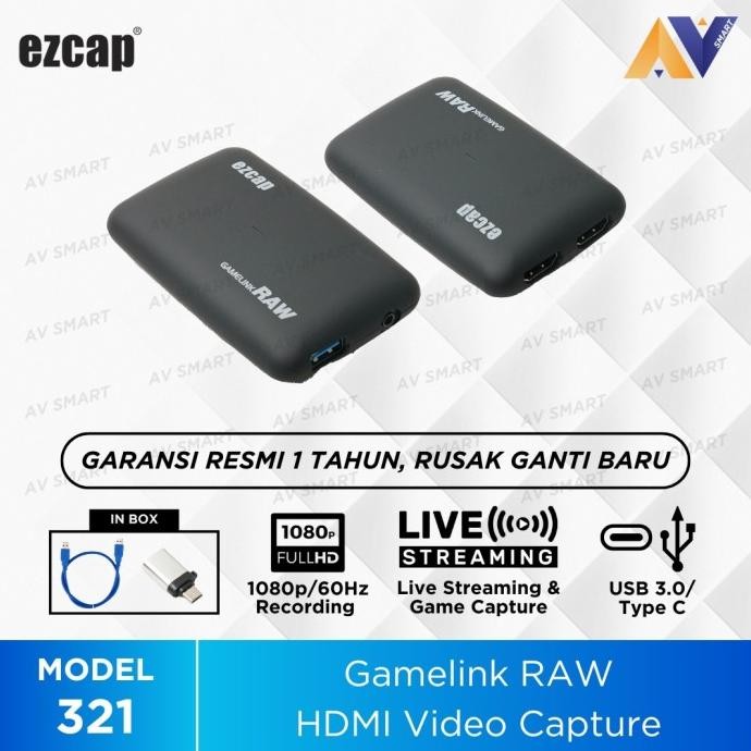 Ezcap321 / Ezcap 321 Usb 3.0 Hdmi Capture Gamelink Raw Capture Co