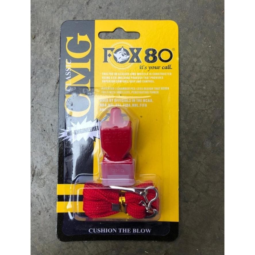 Best Seller Peluit Pluit Whistle Fox 80 / Fox 80 dan Tali untuk olahraga outdoor pramuka wasit burun