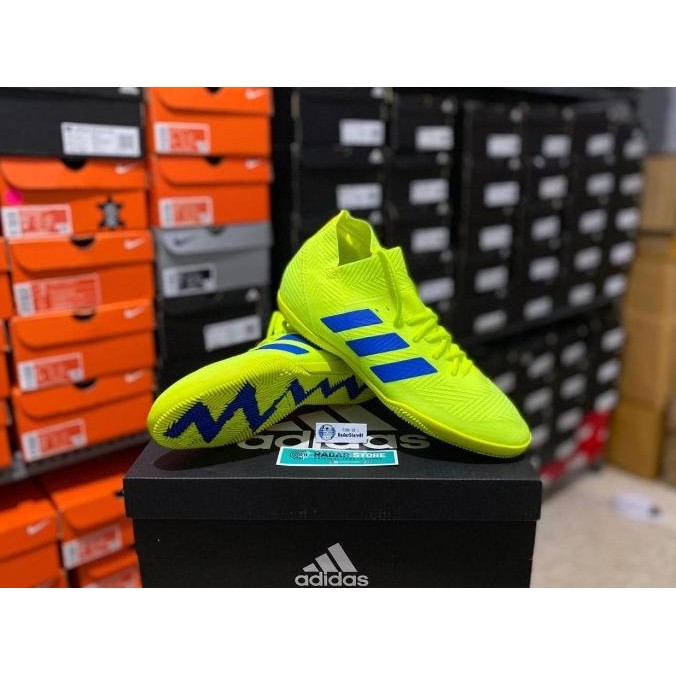 Sepatu Futsal Adidas Nemeziz 18.3 IN Sollar Yellow BB9461 Ori BNIB