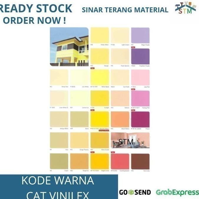 CAT TEMBOK Vinilex 1 KG White KODE 300 SS / Cat NIPPON PAINT murah