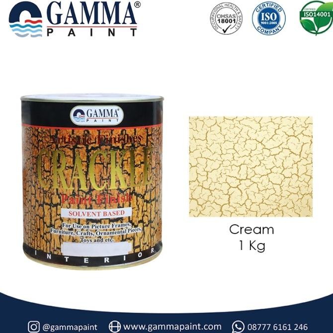 CRACKLE Paint Effect - 1L - Solvent Based - Cat Efek Motif Retak murah
