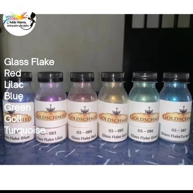 

Cat Glass Flake Glodschmied 50mill tinggal pilih2 warna silakan murah