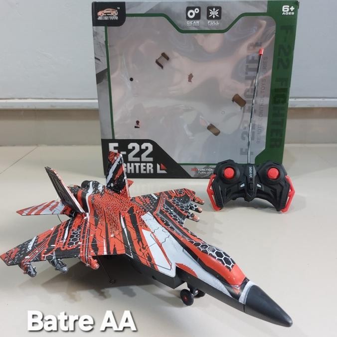 Mainan RC Pesawat Jet Tempur Army Remote Control murah