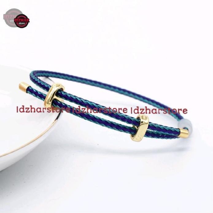 Gelang Tali Kawat Anti Air Gelang Fashion wanita Dan Pria Dewasa murah