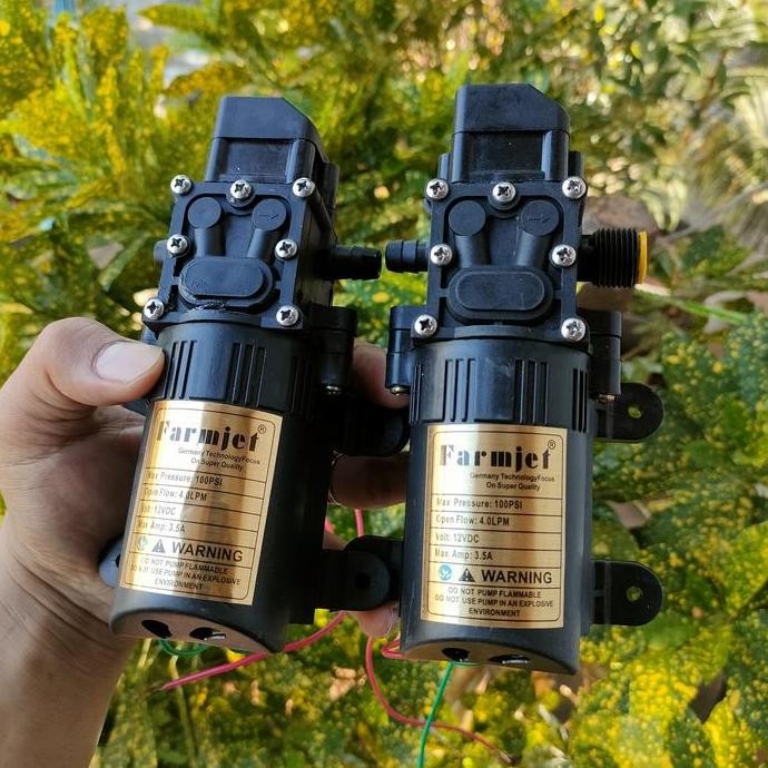 Farmjet Pompa Sprayer Dc 12V Dinamo Semprot Elektrik Onderdil Semprot Elektrik Pertanian New Stok