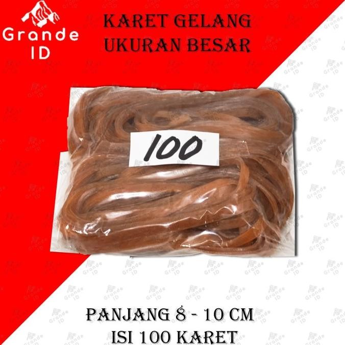 

KARET GELANG UKURAN BESAR PANJANG 8 SD 10 CM TEBAL 5 MM murah