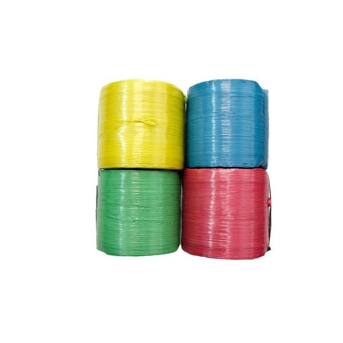 

Tali Plastik Rafia Polos Merah - (Kurang Lebih 10Kgan) New Stok