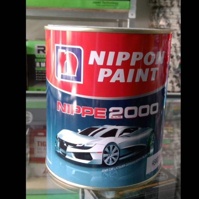 Miliki Cat Duco Nippe2000 Nippon Paint 1L 480D Black Doff / Matt Black / 1 Kg