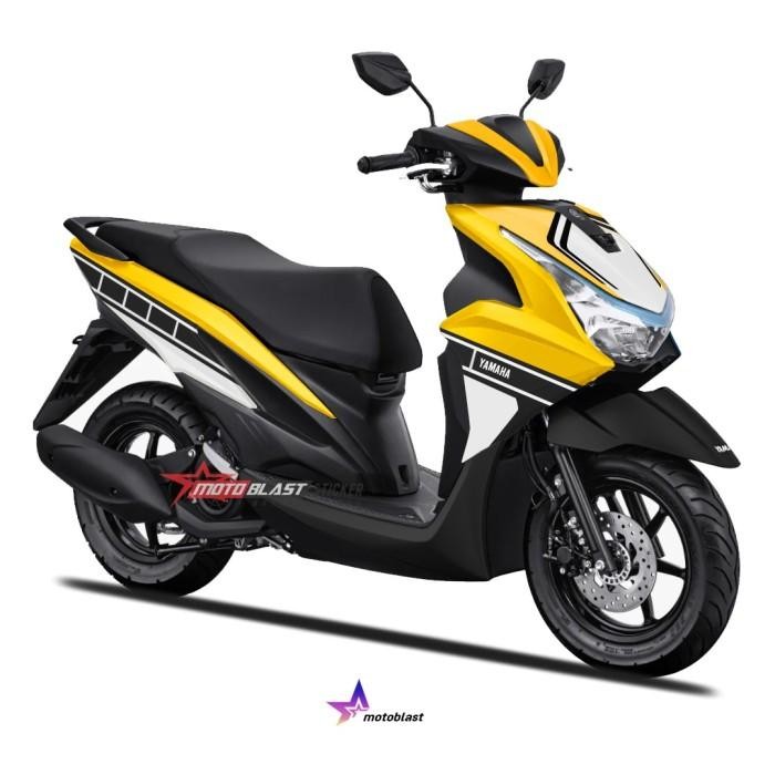 Decal Stiker Yamaha New Freego Livery Anniversary Full Body Motoblast Original Dan Terpercaya