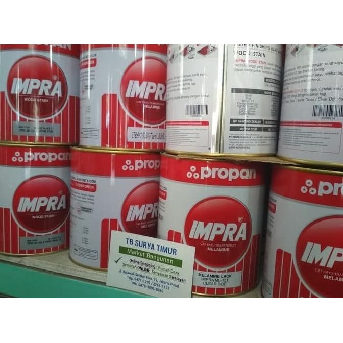 Spesial Impra Wood Stain Cocoa Brown/Cat Kayu/ 1 L