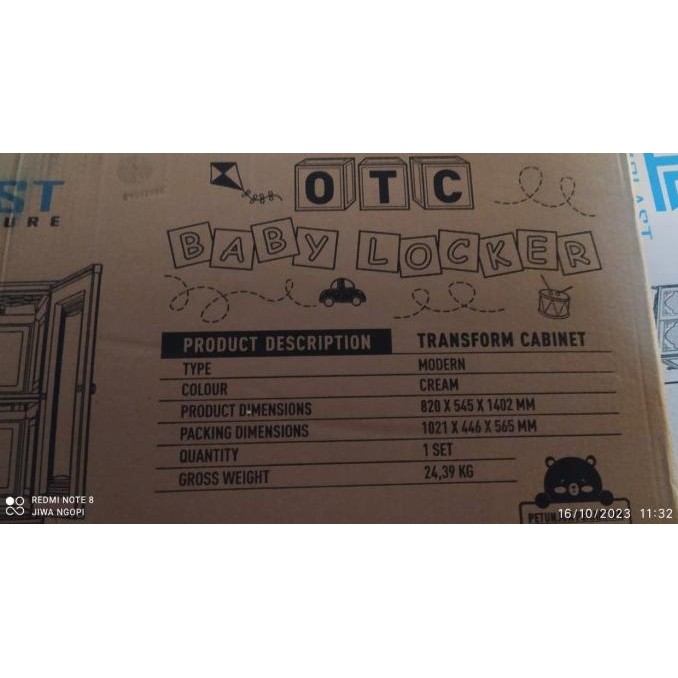 olymplast / Lemari Pakaian Anak Plastik / Rak Baju Anak / LM99