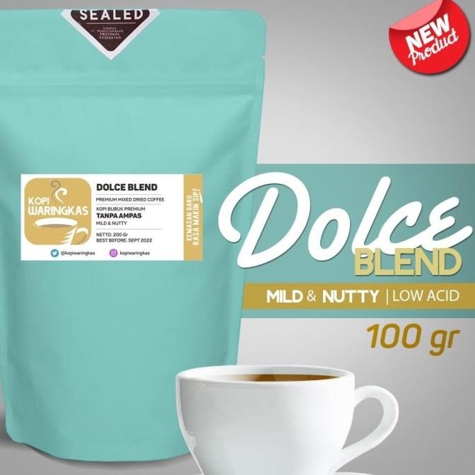 BARU!! Kopi Waringkas DOLCE BLEND | Premium Instant Coffee TANPA AMPAS