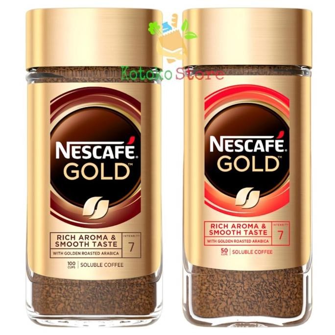 

Nescafe Gold Decaf/Nescafe Gold Smooth & Rich/Kopi Nescafe Jar 100gr