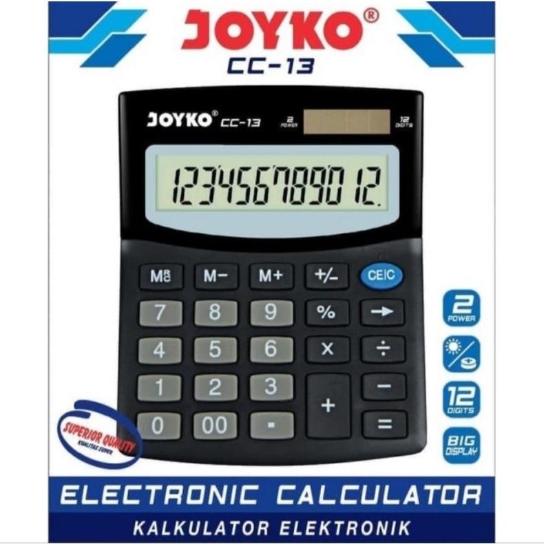 

Ex45 Kalkulator JOYKO CC13 ORIGINAL - Desktop Calculator / Kalkulator Meja CC 13 Sale