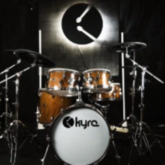 KYRE ELECTRIC 3.0 DRUM ELECTRIC SET DARK BROWN  BMJ