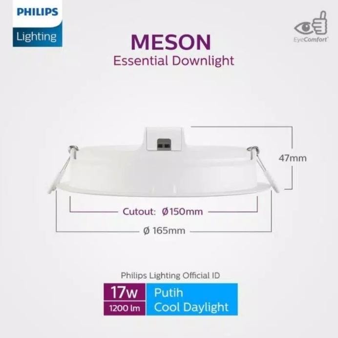 Philips LED Downlight Meson 17 Watt murah