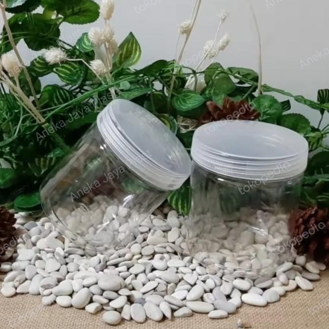 (Good) Toples Plastik Bulat Bening/ Toples polos Tabung plastik per satuan
