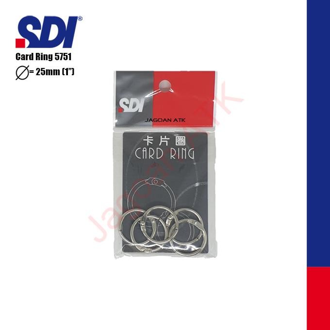 

SDI 5751 Card Ring 1" 5pcs