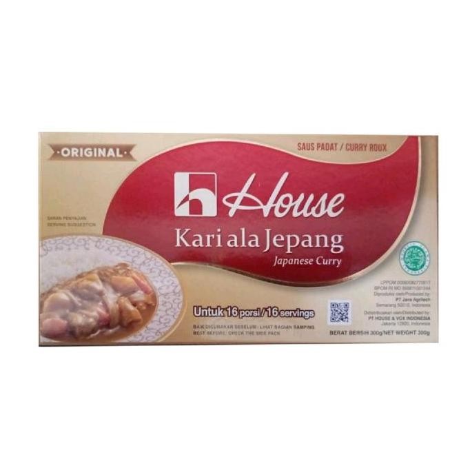 

House Kari ala Jepang 300gr Halal | Bumbu Kari Jepang murah