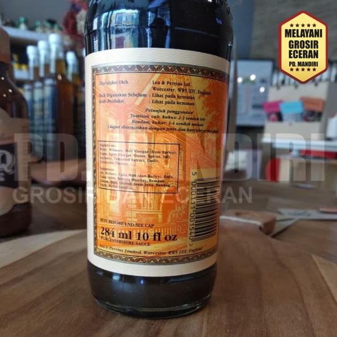 

Lea & Perrins Worchestershire Sauce 284 Ml / Saus Inggris / murah