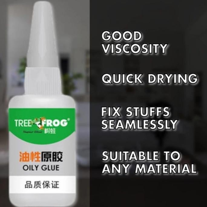 TREE FROG Lem Setan Super Glue Serbaguna kuat Cairan Perekat Lem super murah