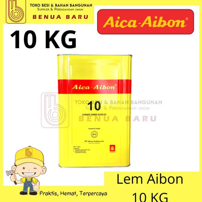 Lem Aica Aibon 10 KG / Lem Kuning 10 KG / Lem Serbaguna 10 KG Aibon murah