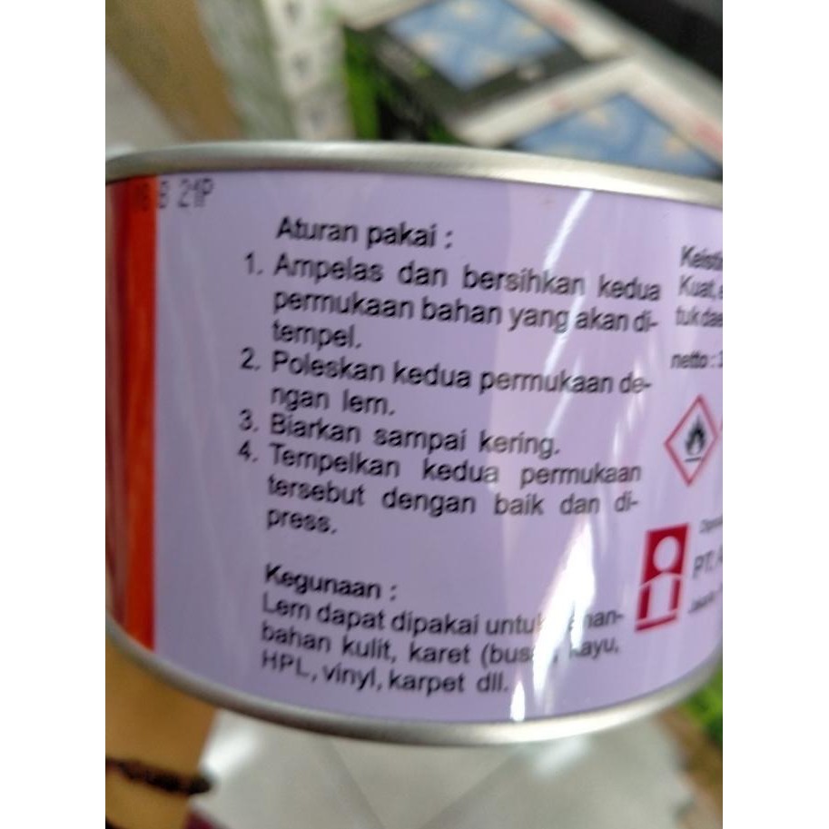 

Lem Fox Kuning 300 gr (dikenal Ukuran 500 gr 1/2 kg) murah