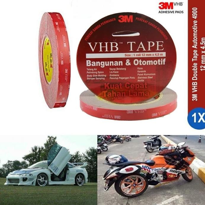 3M VHB Double Tape Automotive Mobil Motor Double Tape Isolasi Perekat murah