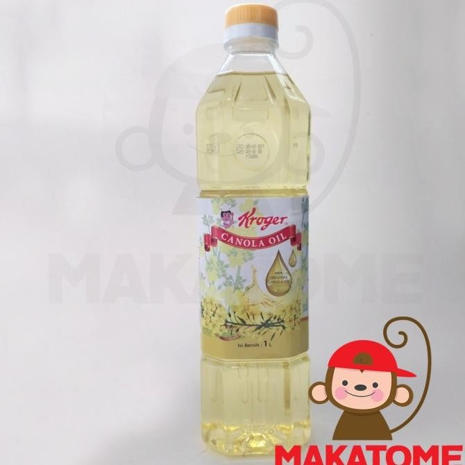 

Kroger Canola Oil 1lt Pure minyak kanola 100% original 1000ml 1 Liter murah
