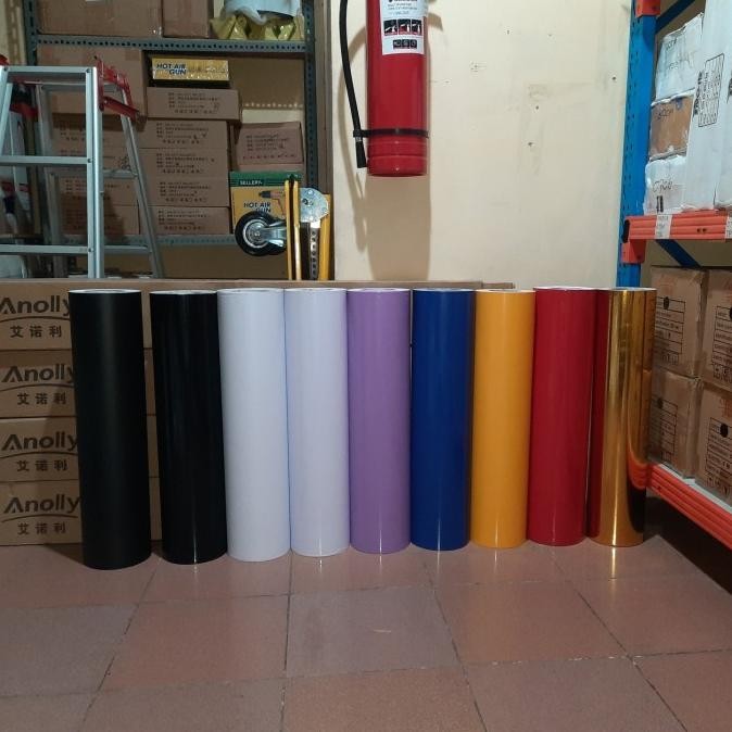 

ROL Sticker Skotlet Anolly lebar 60cm x 50meter / ROLL murah