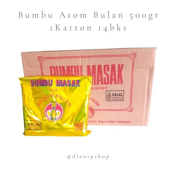 

Bumbu Atom Bulan 500gr Bumbu Penyedap Baso Aci Kuah Masakan murah