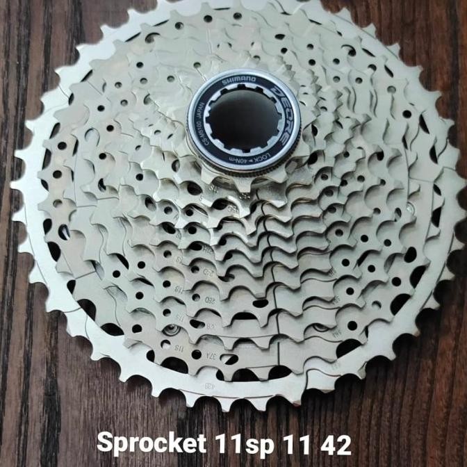 sprocket 11 42 speed Shimano deore 5100 .