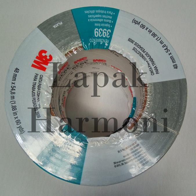 Lakban Silver / Duct Tape 3M 3939 murah