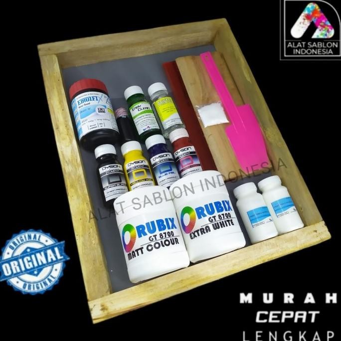 

ALAT SABLON PEMULA KAOS RUBBER murah