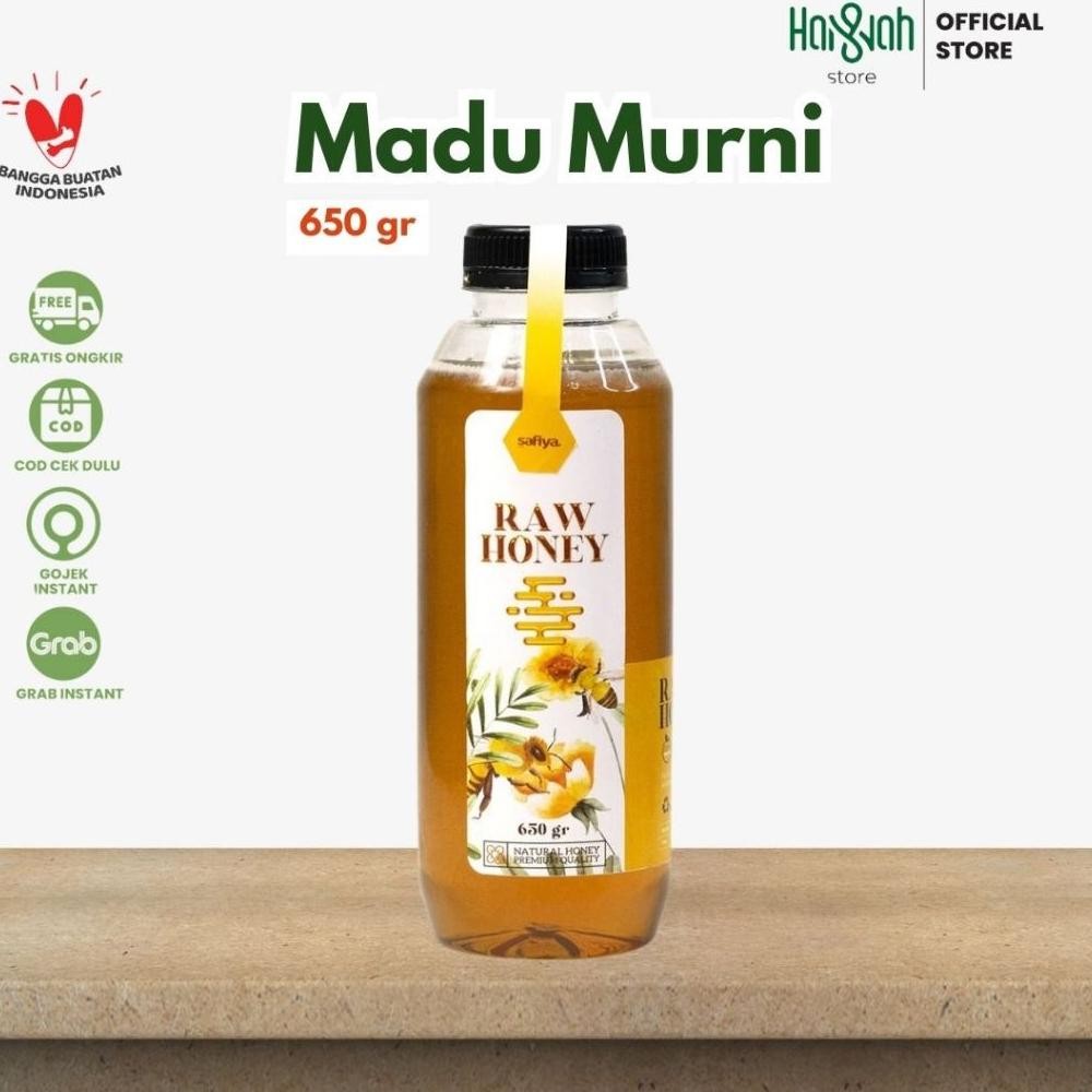 

Madu Murni Asli 650gr Safiya - Madu Murni Raw Honey Herbal Premium Original