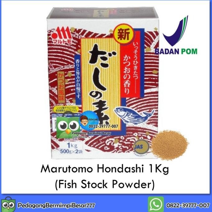

Marutomo Hondashi 1Kg | Kaldu Ikan | Hondashi 1kg murah