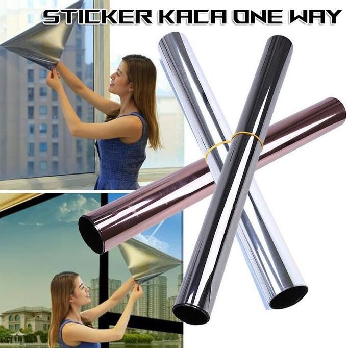 Murah Stiker Sticker Setiker Kaca Oneway Satu Arah Kaca Film Sunblast Window Film One Way Mirror Ant