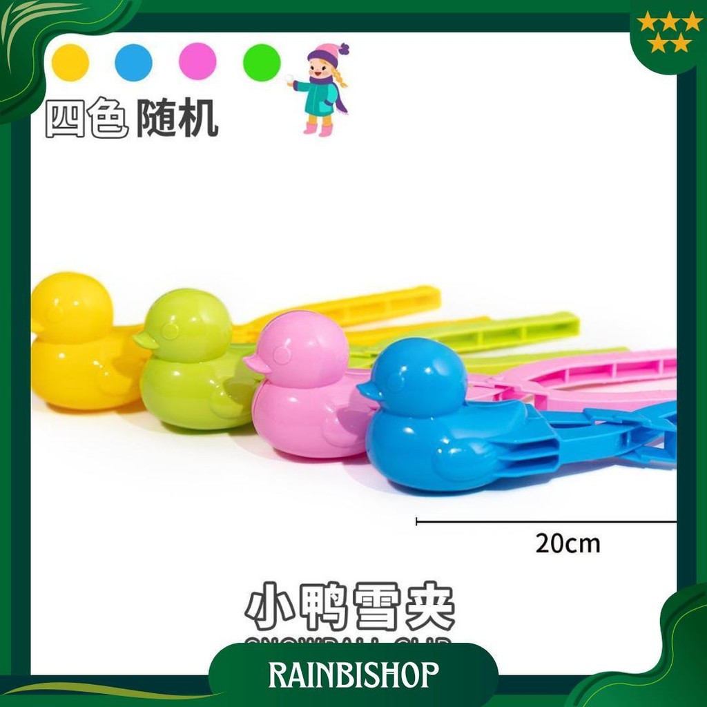 Import 3D Cetakan Bebek Duck Snow Ice Astronot Bola Snowice Press Dekorasi Kue Puding Art Clay Pasir