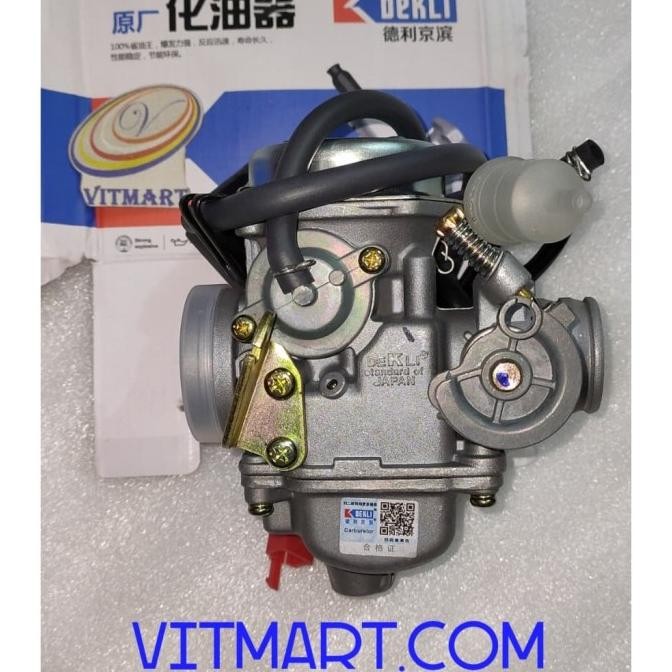 Karburator DEKLI GY6 utk Kymco Trend & Metica 125cc PD24J CARBURETOR BEST SELLER