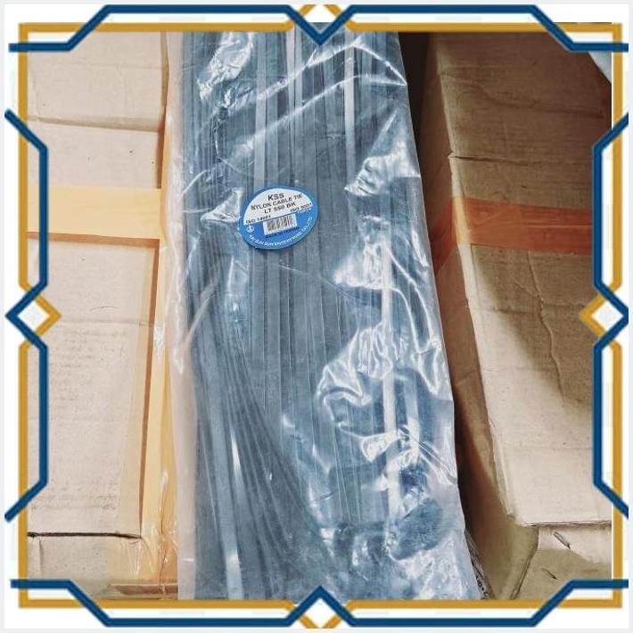 

[PKK] CABLE TIES KSS NYLON 55OX9MM (HITAM) PANJANG 55CM LEBAR 0.9CM MADEIN TAIWAN