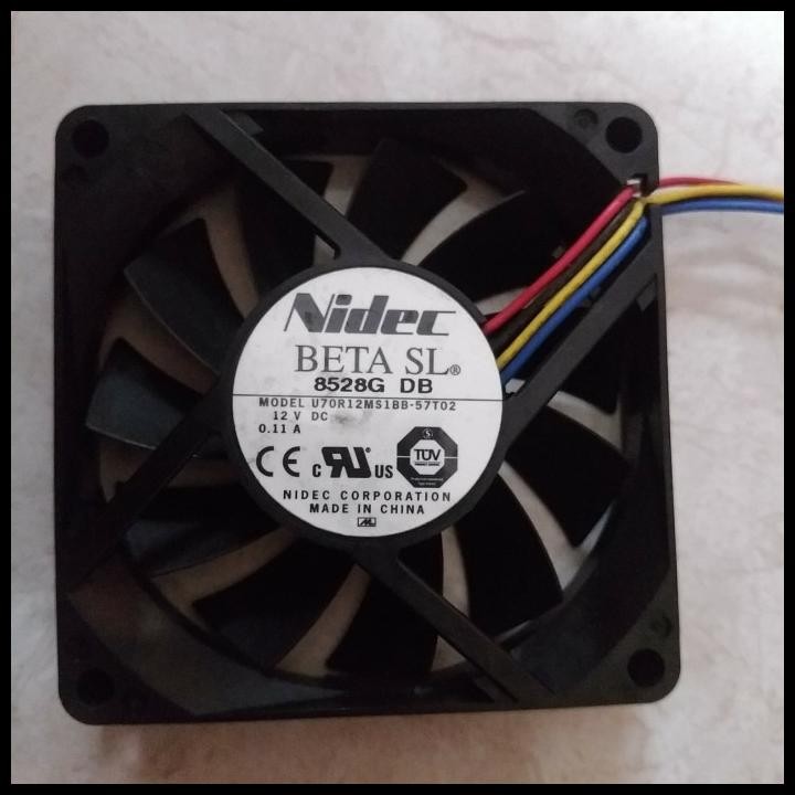 Fan Amd 7Cm Nidec Beta Sl 0.11A 4Pin