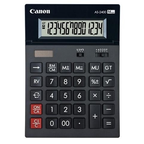 

Bisa Grab! Canon Kalkulator As-2400 14 Digit