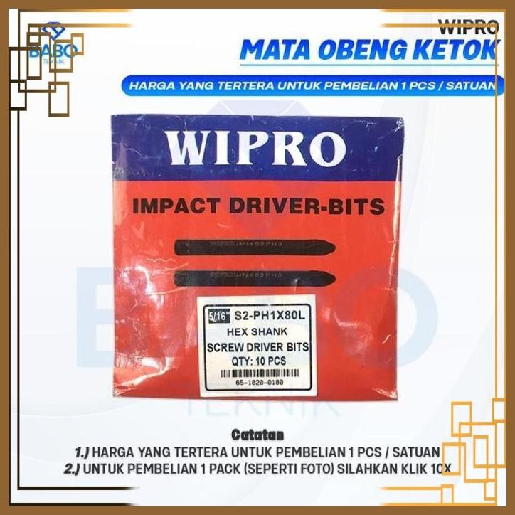[BBT] MATA OBENG KETOK WIPRO PH 1 MATA OBENG GETOK PH1 PLUS OBENG