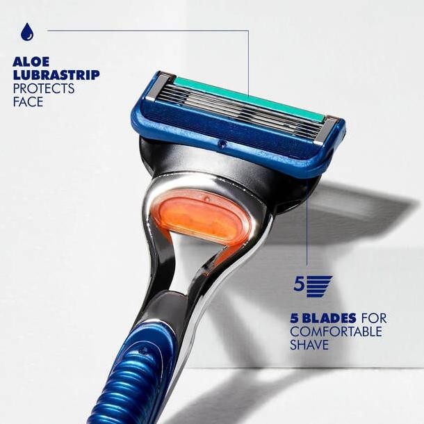 Grosir Gillette Fusion 5 Proglide Alat Cukur Razor Pisau Cukur 2 Refill